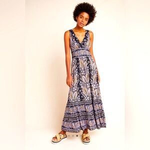 Anthropologie Maeve Giuletta Maxi Dress XS Petite